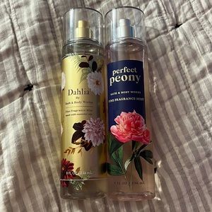NEVER USED bath and body works perfumes!!